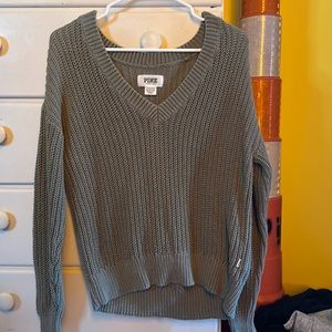 pink sweater